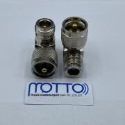 UHF Erkek – N Dişi 90° RF Konnektör