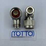 N Erkek – N Dişi 90° RF Konnektör