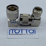 N Erkek – N Dişi 90° RF Konnektör