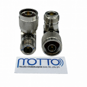 N Erkek – N Dişi 90° RF Konnektör