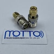 SMA Erkek – TNC İğneli Dişi RF Konnektör