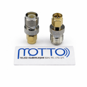 SMA Erkek – TNC İğneli Dişi RF Konnektör