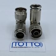 N Erkek 90° (L Tipi) Konnektör – RG213 Uyumlu