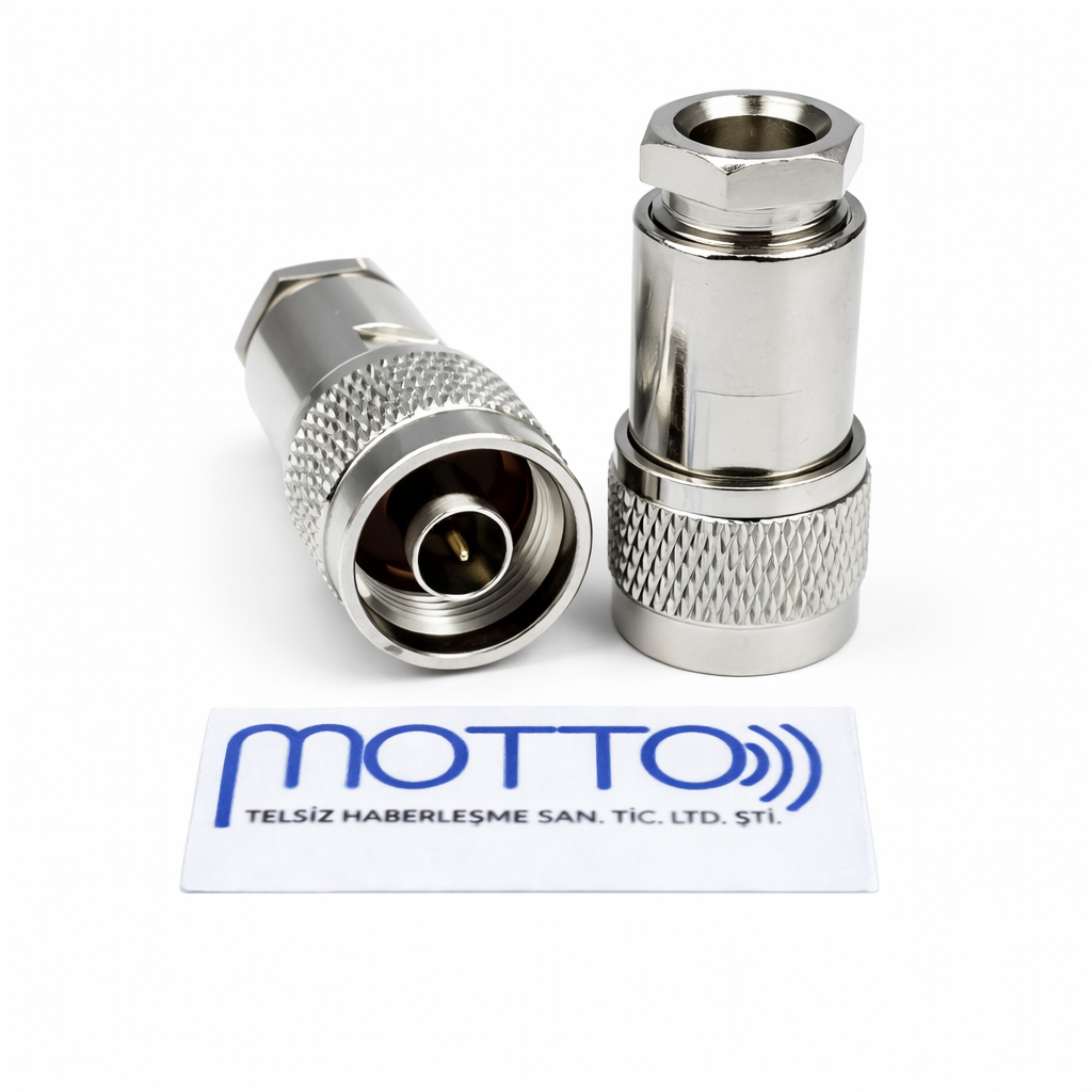 N Tipi Erkek Konnektör – RG6 Uyumlu
