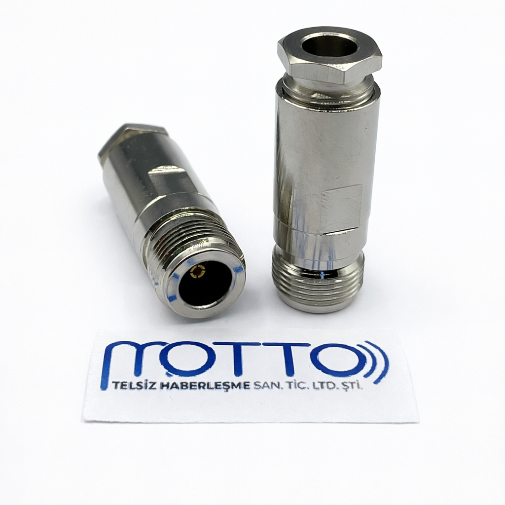 N Dişi Konnektör – RG6 Kablo Uyumlu
