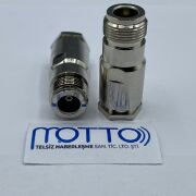 RG213 Uyumlu N Tipi Konnektör (Sıkmalı / Vidalı)