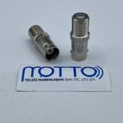 BNC Dişi – F Dişi Dönüştürücü Adaptör